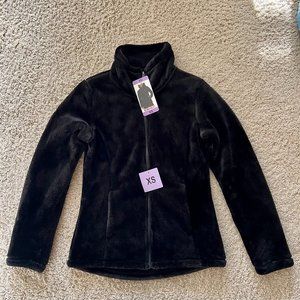 32 Degrees Ladies Plush Jacket, XS, Black color, New
